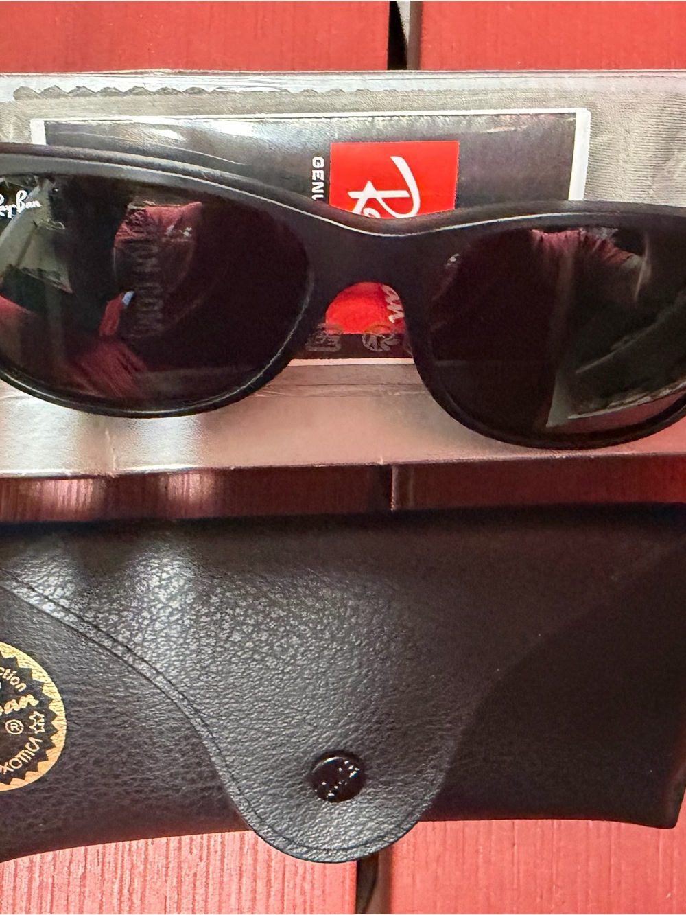 Ray-Ban Black Sunglasses, NEW in box